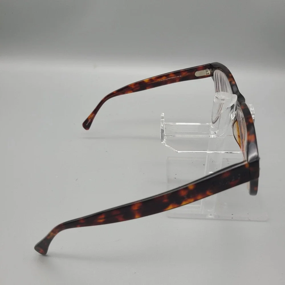 Joseph Marc 4185 Eyeglasses Brown Tortoise Rectangular Frames 53-17-140 Womens